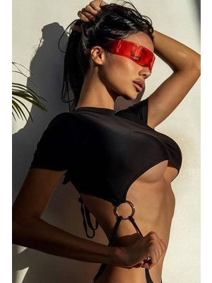BMD Tina String Fantezi Mayokini - Siyah