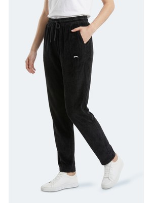 Slazenger Kamon Kadın  Siyah Eşofman Altı