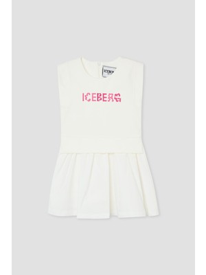 Iceberg Kız Bebek Beyaz Elbise