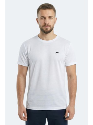 Slazenger Kofona Erkek  Beyaz Tişört