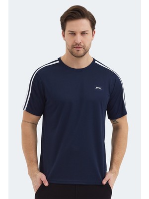 Slazenger Rewınd Erkek  Lacivert Tişört