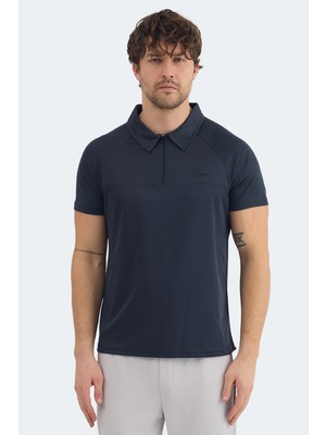 Slazenger Reyana Erkek Polo Yaka Koyu Gri Tişört