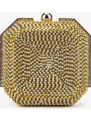 Valmenti Kadın Vegan Gold Abiye Çanta 1083 046 Bn Cnt Y26 Gold