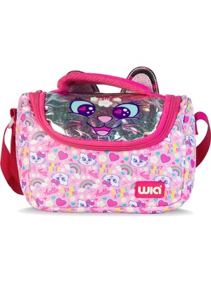 Wia Sweet Cat Kız Çocuk Termoslu Beslenme Çantası