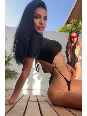 BMD Tina String Fantezi Mayokini - Siyah