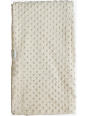 Kitikate Poska Fluffy Battaniye Natural