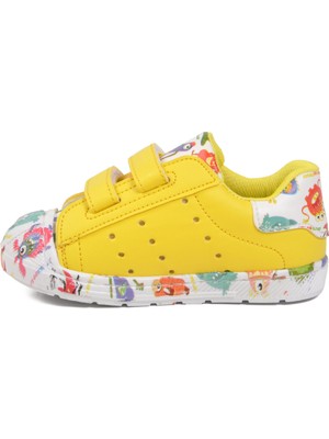 United Colors Of Benetton Sarı Bebek Spor Ayakkabı BN-30965 B