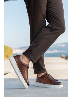 Panorama Erkek Hakiki Deri Eva Taban Sneaker