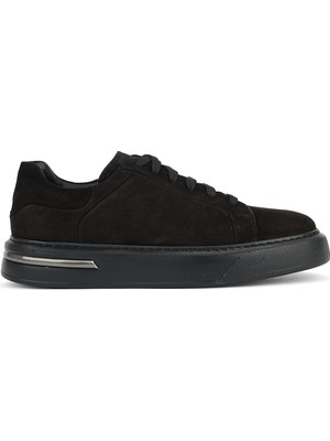 Ziya, Erkek Hakiki Deri Sneaker 1611026Z0112 Siyah