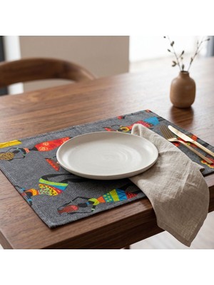 Grand Fine Art 2 Adet Kumaş Amerikan Servis-Yıkanabilir Supla
