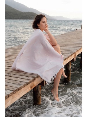 İrya Paloma Tekyüz Banyo Havlusu Pembe 90x170