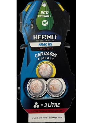 hermit Araç Içi Temizlik Tableti