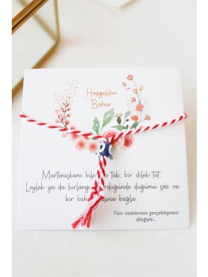 Öfi 12'li Paket Marteniçka Ip Bileklik - Kırmızı