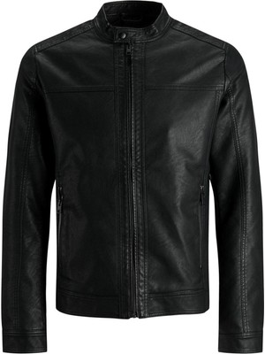 Jack & Jones Erkek Ceket Siyah Renkli XL Beden Şık Tasarım Özellikleriyle