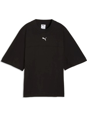 Puma Kadın / Kız Siyah Puma Dare To Fitted Waist Tee Siyah Kadın T-Shirt