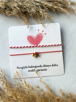 Atölye Merdiven Marteniçka ve Kırlangıç  2li Bileklik Seti