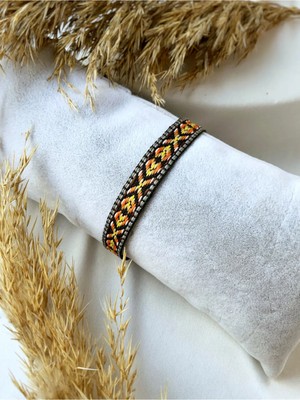Atölye Merdiven Unisex Gümüş Tasarım Otantik Bileklik