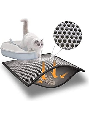 Die Grup Bypet Elekli Kedi Kumu Paspası Küçük Boy (Gri)          [enerji Sınıfı A+]
