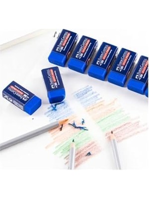 Die Grup Faber-Castell Faber Castell Sınav Silgisi Mavi 3'lü