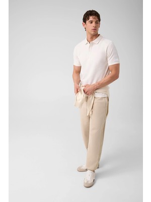 Guess Thor Erkek Aktif Slim Fit Polo T-Shirt