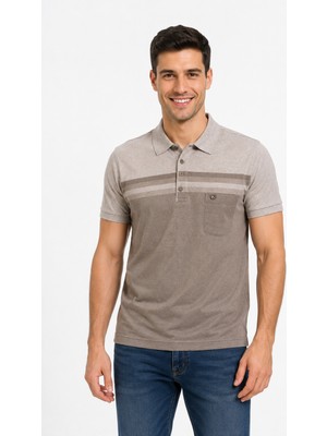 Bihan Store Erkek Cepli Polo Yaka Tişört 2526/ P-00007154-BEJ