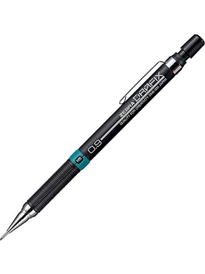 Die Grup Zebra Drafix Mekanik Kurşun Kalem, 0.9 Mm, Si̇yah/yeşil
