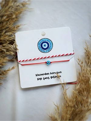 Atölye Merdiven Nazar Boncuklu Bileklik