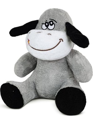 Die Grup Ofis Hediyesi Kuzu 20-25 cm Figürlü Pelüş Ayıcık, 20 cm Teddy Bear,sevgiliye Hediye,teddy,plush Toys,ofis Hediyesi,renkli(Eşek)