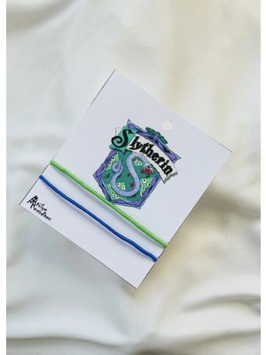 Atölye Merdiven Slytherin Bileklik Seti Harry Potter Bileklik