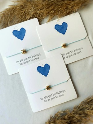 Atölye Merdiven 3lü Arkadaşlık Bilekliği Seti Kaplumbağa Doğum Günü / Nişan / Baby Shower  Anı Bilekliği