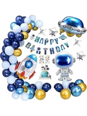 Die Grup Çıtıpıtıstore Uzay Temalı Balon Set, Uzay 564644654