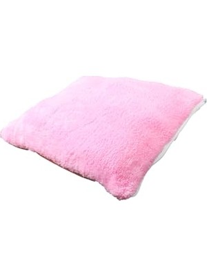 Die Grup Kedi Köpek Uyku Minderi Yıkanabilir Fermuarlı Yumuşak Yatağı Welsoft 35X40 cm 1 Adet (Pembe)