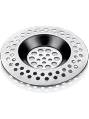 Die Grup Easyso Paslanmaz Lavabo Evye Süzgeci 7cm Ideal Boy Standart Gri Delikli Yeni Model Sök- Tak - Çıkar Kolay Temizlenir Lavabo/banyo/küvet Aksesaur 1 Adet