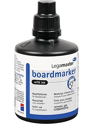 Die Grup Legamaster 1199 Beyaz Yazı Tahtası Kalemi Yedek Mürekkebi - Siyah - 100ML