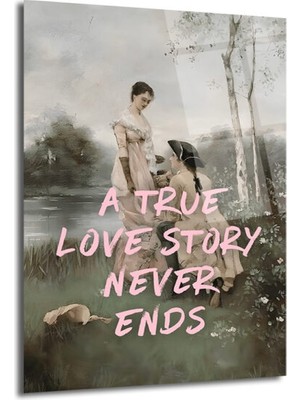 GLAZELLA "a True Love Story Never Ends" Romantik Cam Tablo
