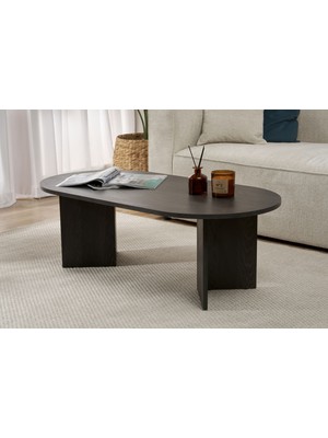 Rani Home Orta Sehpa Lumiere Siyah 119 cm AB-5286