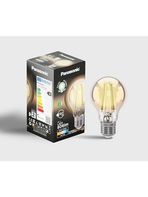 Die Grup Filament Ampul E27 A Sınıfı Enerji 3.8W 806LM 2700K Clear          [enerji Sınıfı A]