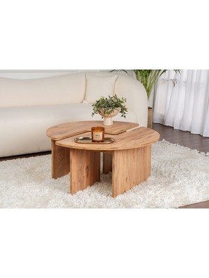 Rani Home Orta Sehpa Atlantik Çam 90 cm AB-5371