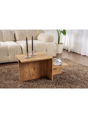 Rani Home Orta Sehpa Atlantik Çam 80 cm AB-5255