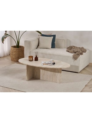 Rani Home Orta Sehpa Traverten 120 cm AB-5405