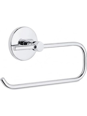 Die Grup Alper Banyo 304 Paslanmaz Çelik Solo Havlu Askısı, Krom Kaplama 25 cm Havluluk, Yapışkanlı ve Vidalı Montajlı, 5 Yıl Garantili Banyo Aksesuarı