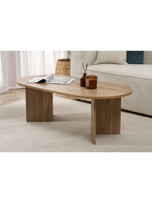 Rani Home Orta Sehpa Meşe 119 cm AB-5293