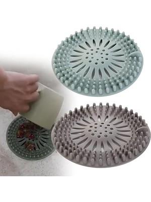 Die Grup Orret Home Büyük Boy Silikon Lavabo Süzgeci,banyo,küvet ve Eviye Süzgeci (1 Adet)