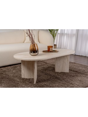 Rani Home Orta Sehpa Traverten 119 cm AB-5289