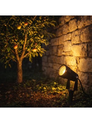 ERKLED 7W LED Bahçe Spotu Kazıklı IP65 Dış Mekan Gün Işığı 560 Lümen