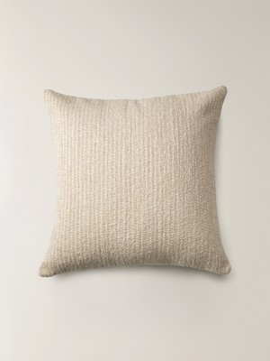 Minihol Dune Doğal Lif Karışımlı Krem Kırlent Kılıfı (45 x 45 Cm)