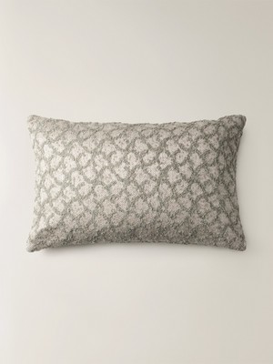 Minihol Lora Dikdörtgen Adaçayı Yeşili Kırlent Kılıfı (35 x 55 Cm)