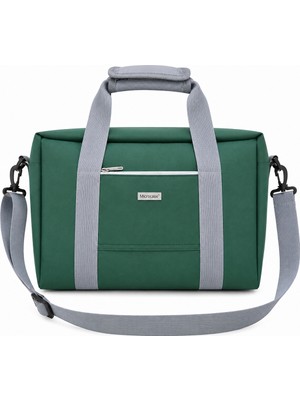 Microcase 4 Bölmeli Geniş Hacim Dayanıklı Spor Seyahat Malzeme Çantası Medium AL5583