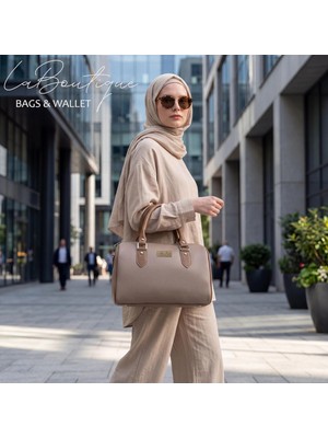 La Boutique Lb Çanta 8418 Toprak