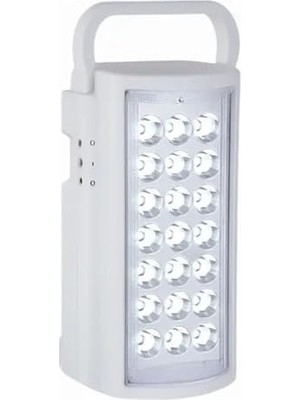 Die Grup 24 LED USB Şarjlı Kamp Lambası 6V 3AH Akülü 80 Saat Işıldak Taşınabilir Fener MKMP-003          [ A]